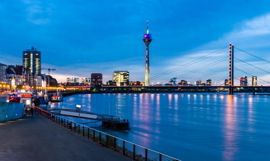 charter bus with driver in Dusseldorf photo city Coach hire in Dusseldorf with driver photo city 12